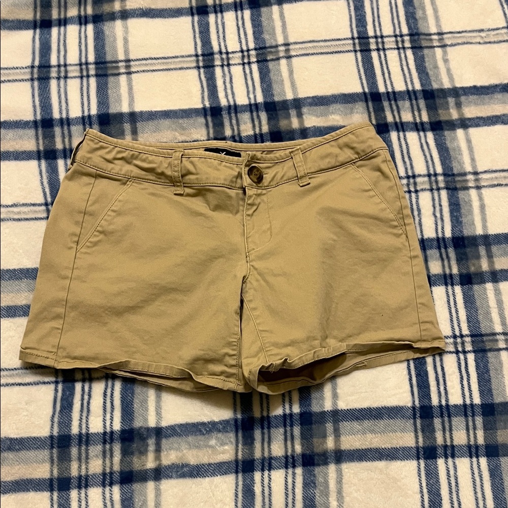 American Eagle Outfitters Tan Women's Cargo Shorts